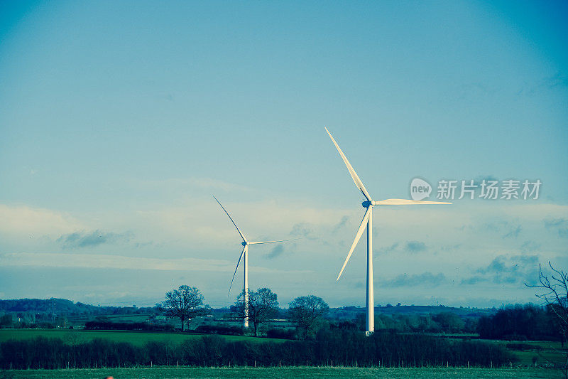 Eco Eco风力涡轮机，诺丁汉郡，英国